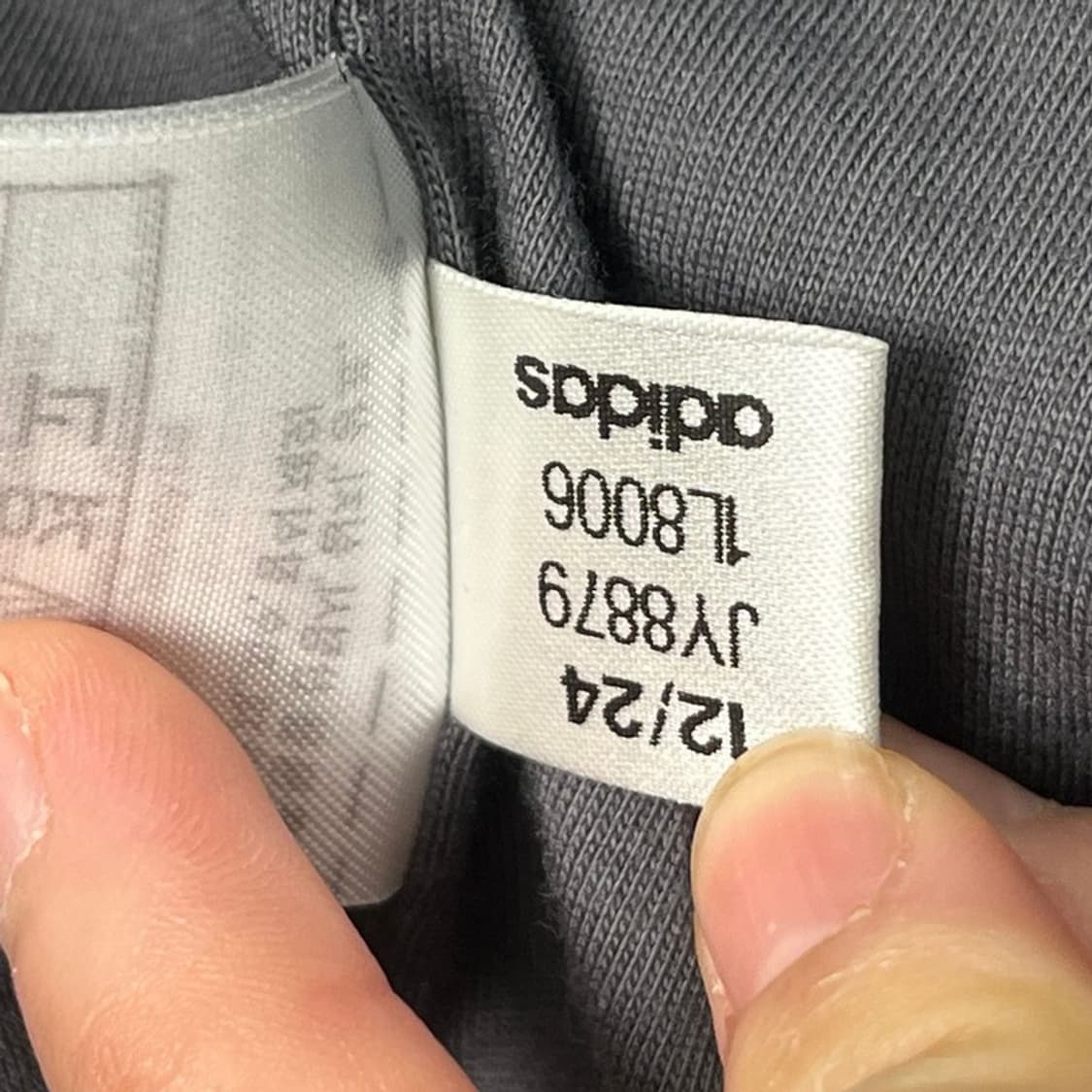 ADIDAS 아딜레니엄 트랙탑 그레이 XL 상품이미지7