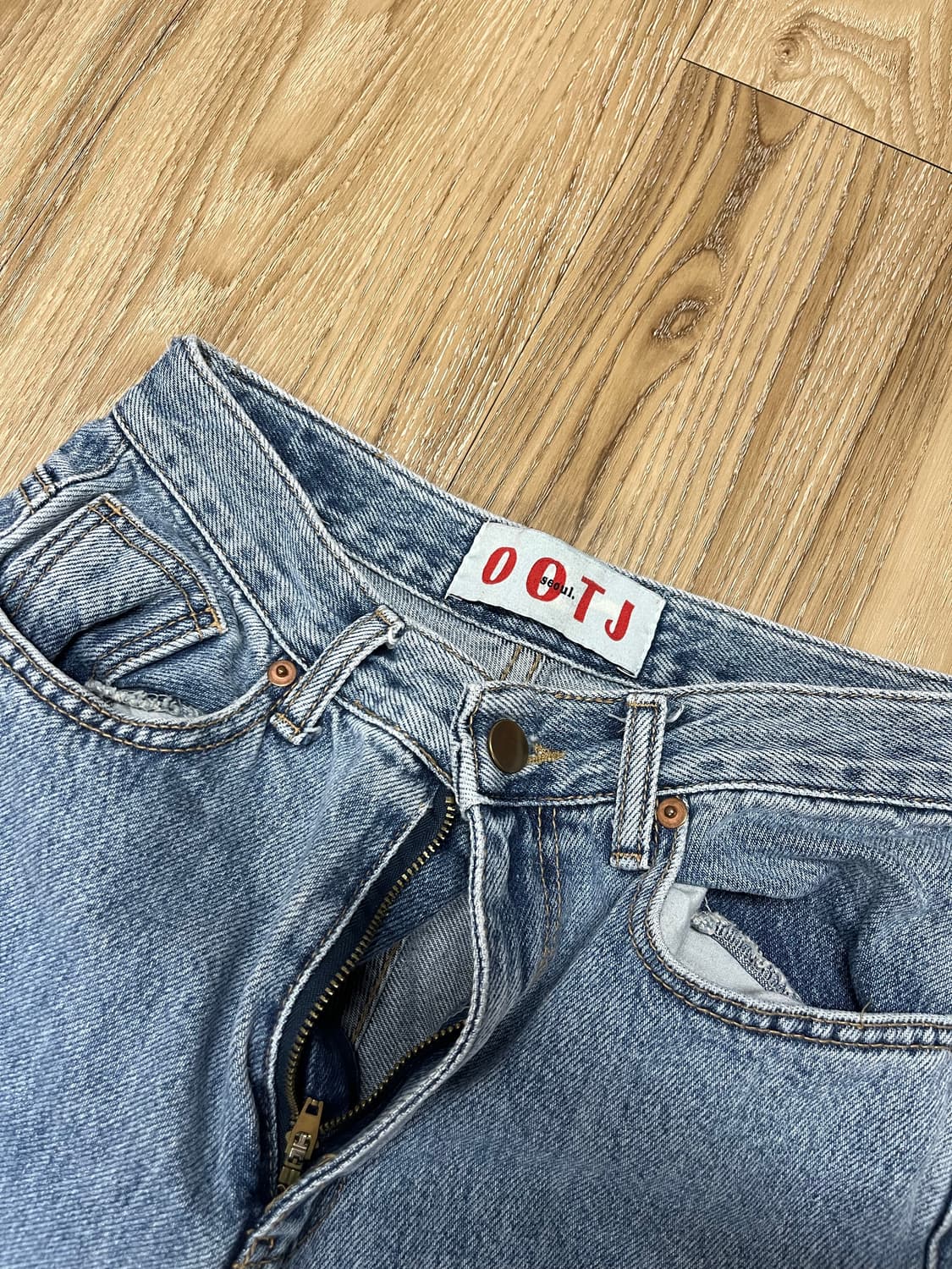 OOTJ 와이드 청바지 25 상품이미지3