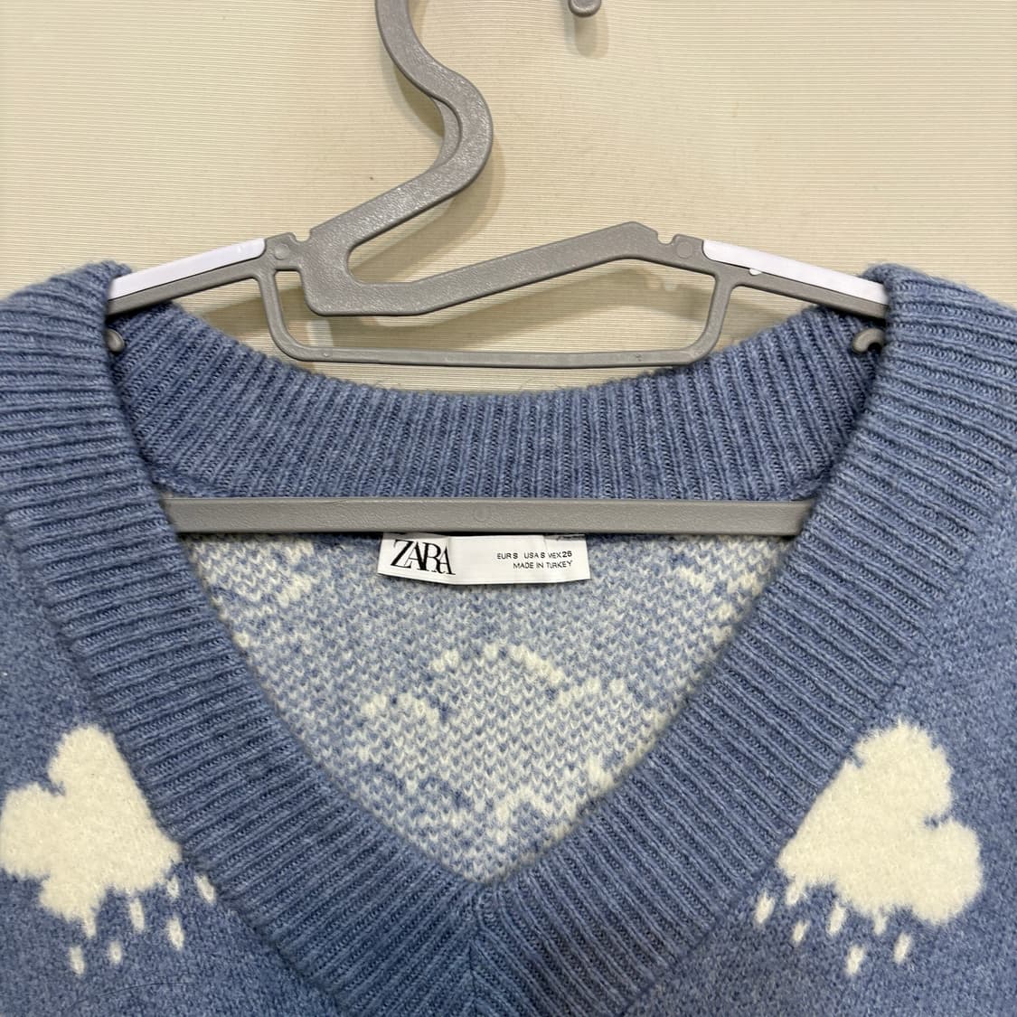 자라 구름 니트 조끼 S  상품이미지2