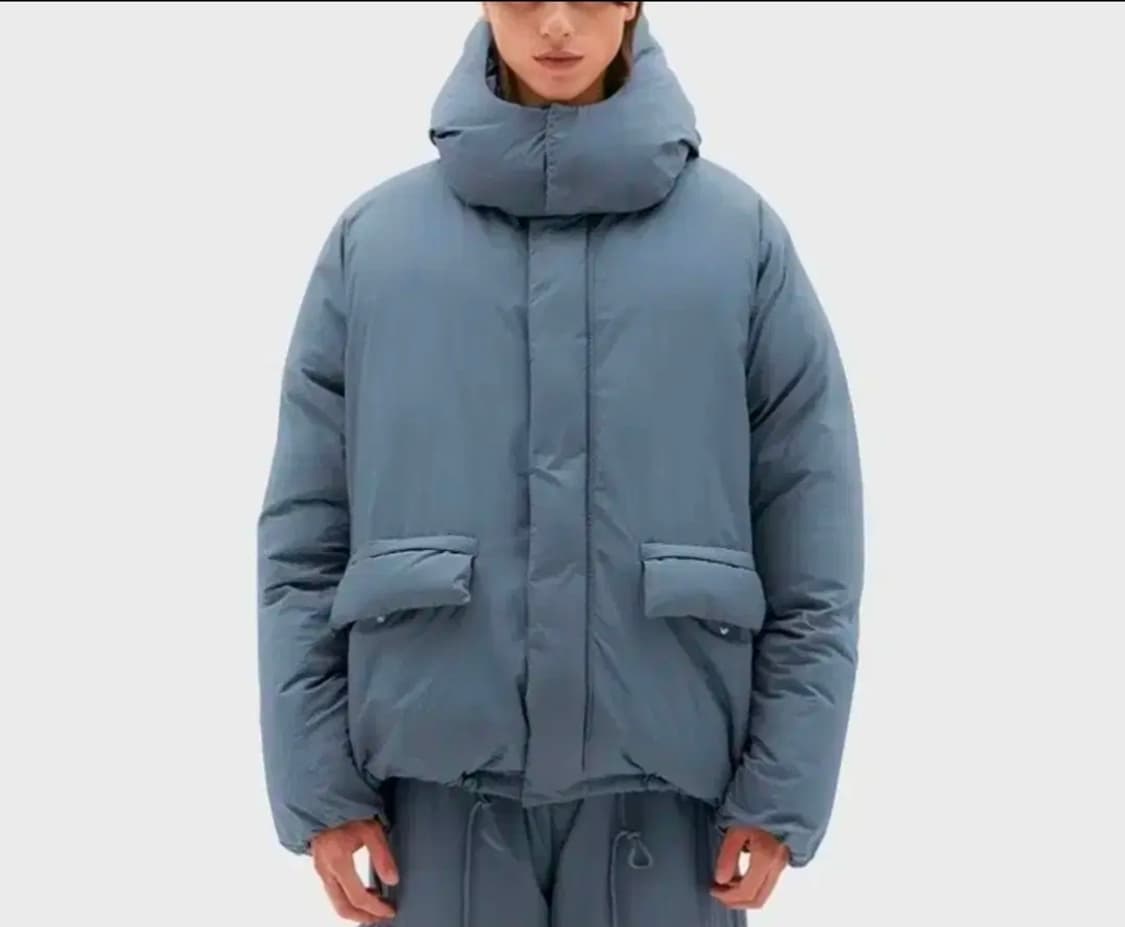 브라운야드 유틸리티 구스다운 파카 4 블루그레이 상품이미지6