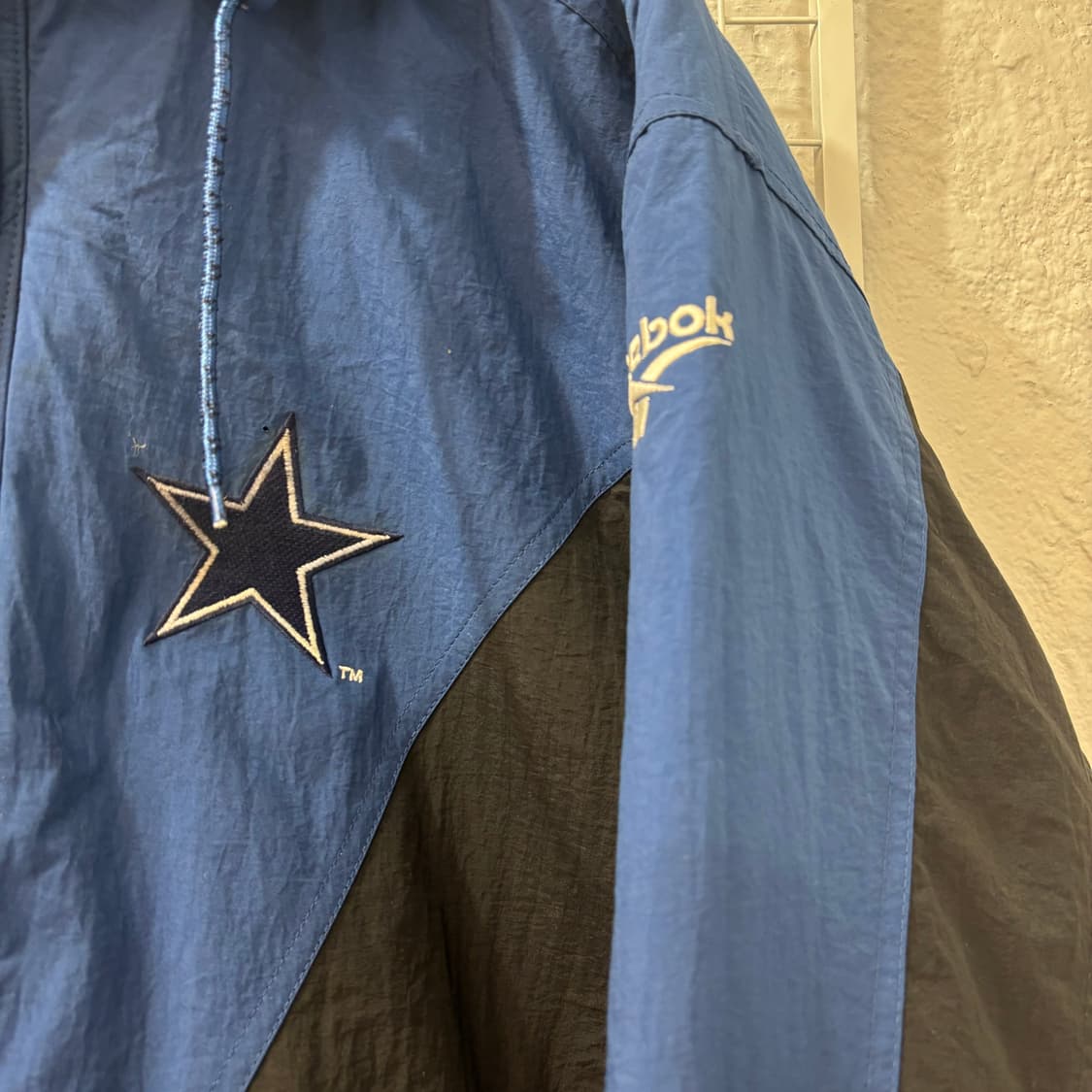 NFL X 리복 90s 올드스쿨 댈러스 카우보이스 패딩 자켓 XL 상품이미지6