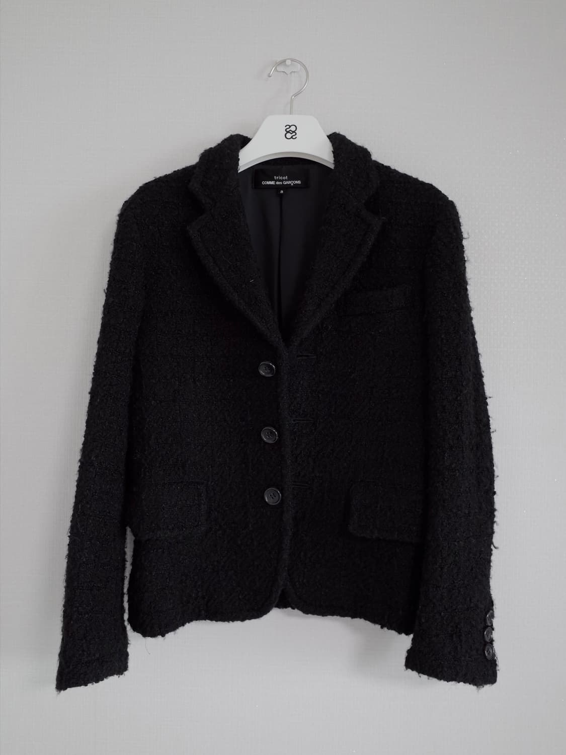 꼼데가르송 트리콧 부클 자켓 상품이미지1