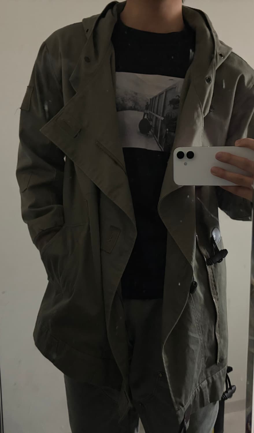 테크니컬 후디 자켓 codes combine 상품이미지2