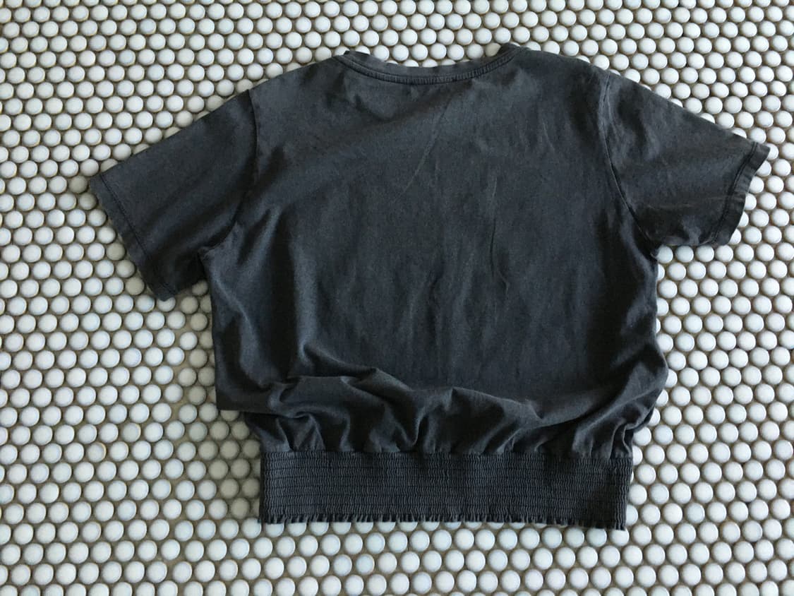 vintage wash crop tee 상품이미지5