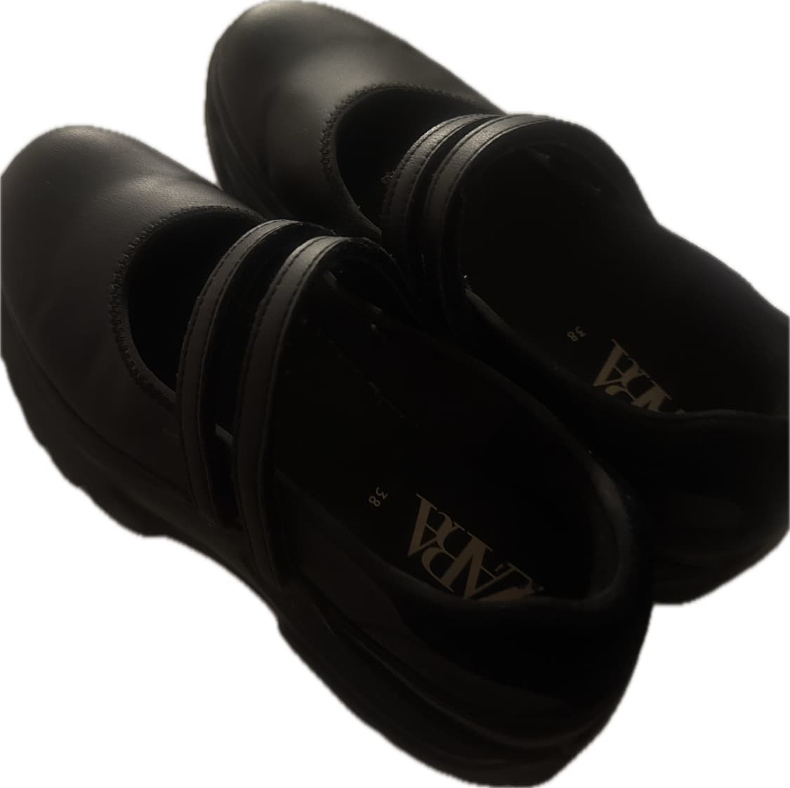 자라 메리제인 청키 스트랩 발레리나 플랫 슈즈 38 상품이미지1