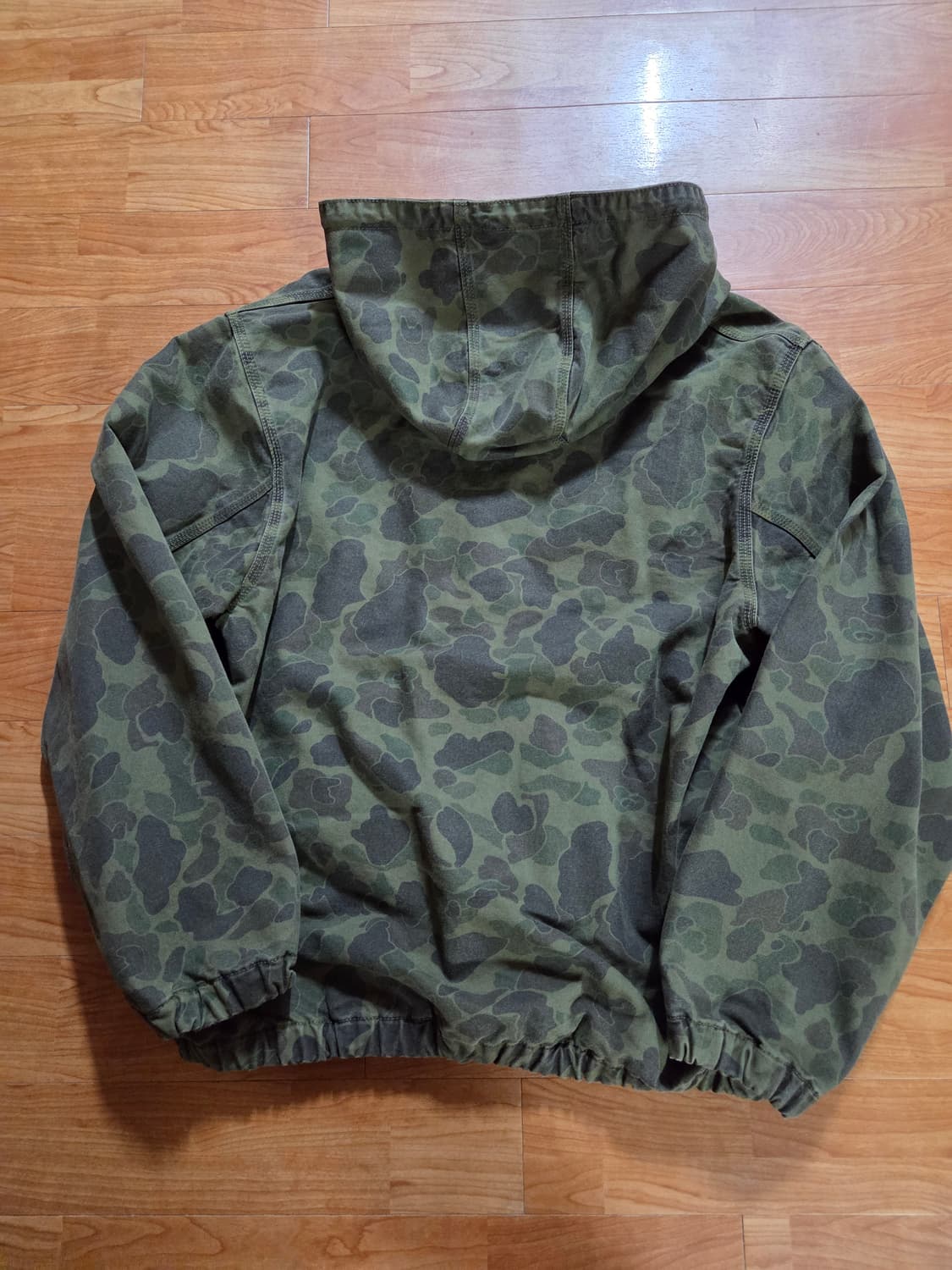 새상품 칼하트 덕카모 자켓 그린 상품이미지7