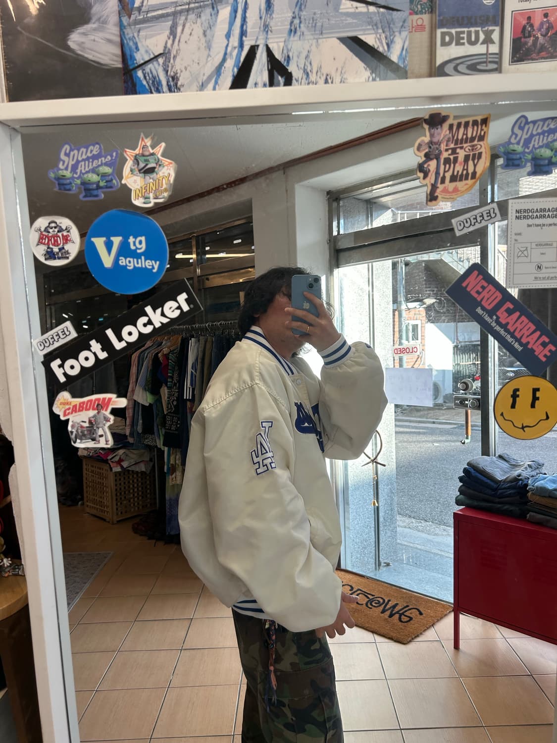 90‘s Majestic LA Dodgers jacket 상품이미지10
