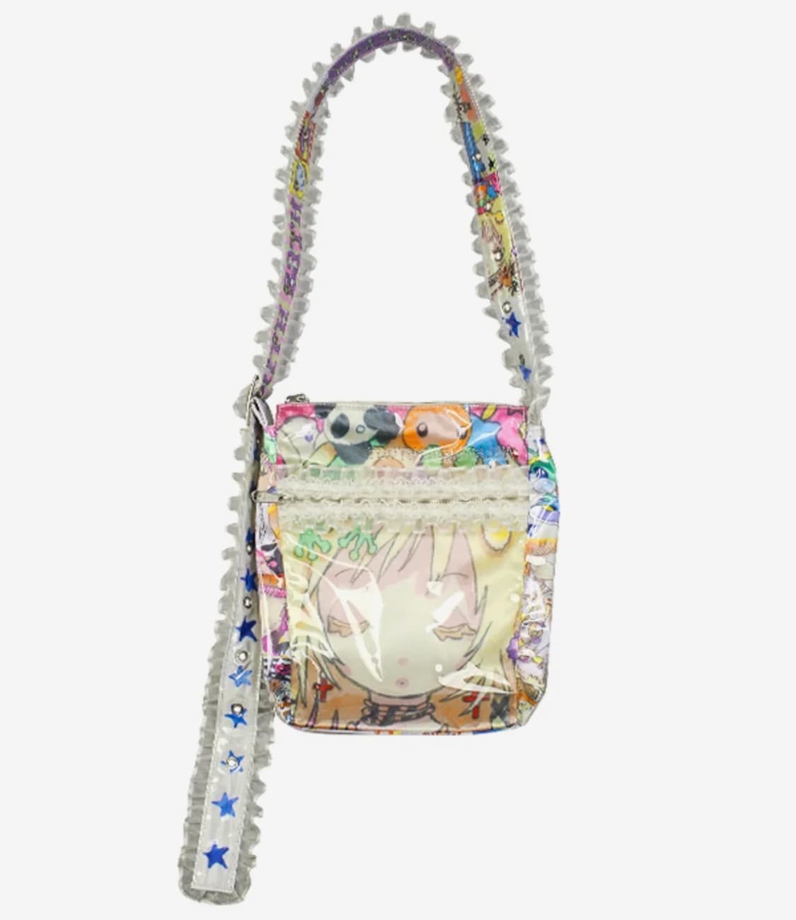 유쓰배쓰 올리와 레이스 젤리 크로스백 상품이미지1