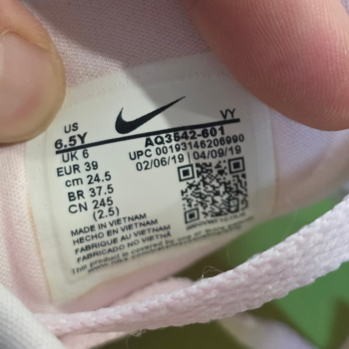 8w-8:나이키 스타 러너 2(Star Runner2)핑크 러닝화245 상품이미지10