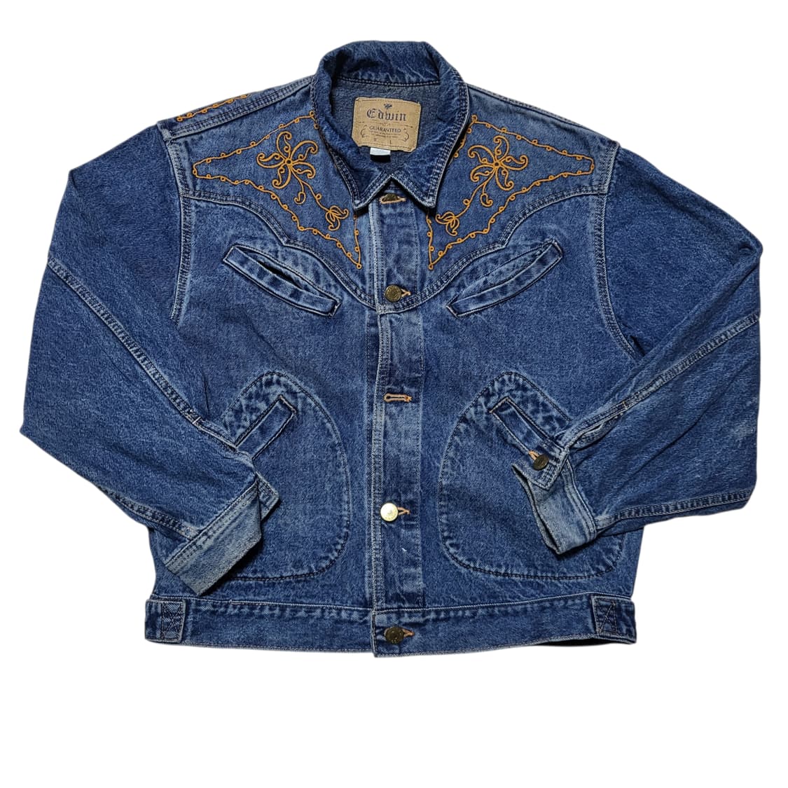 (L) 에드윈 웨스턴 데님 자켓 EDWIN 웨스턴자수 상품이미지2