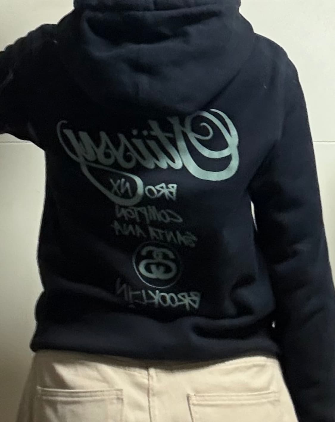 스투시 월드투어 후드티 상품이미지2