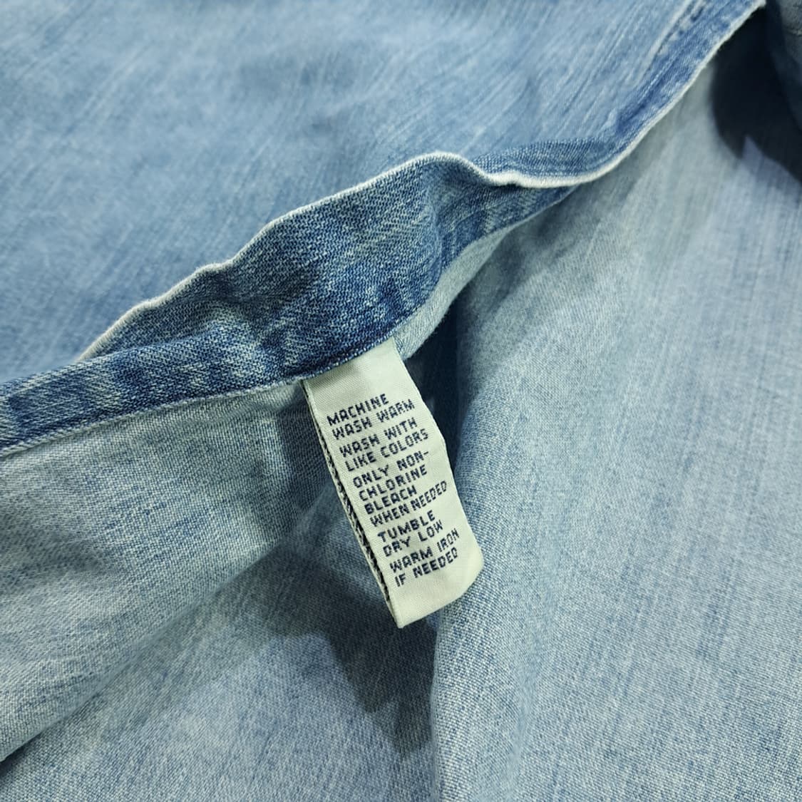 CN711 4XLT 폴로 랄프로렌 클래식 데님 긴팔 셔츠 남방 상품이미지6