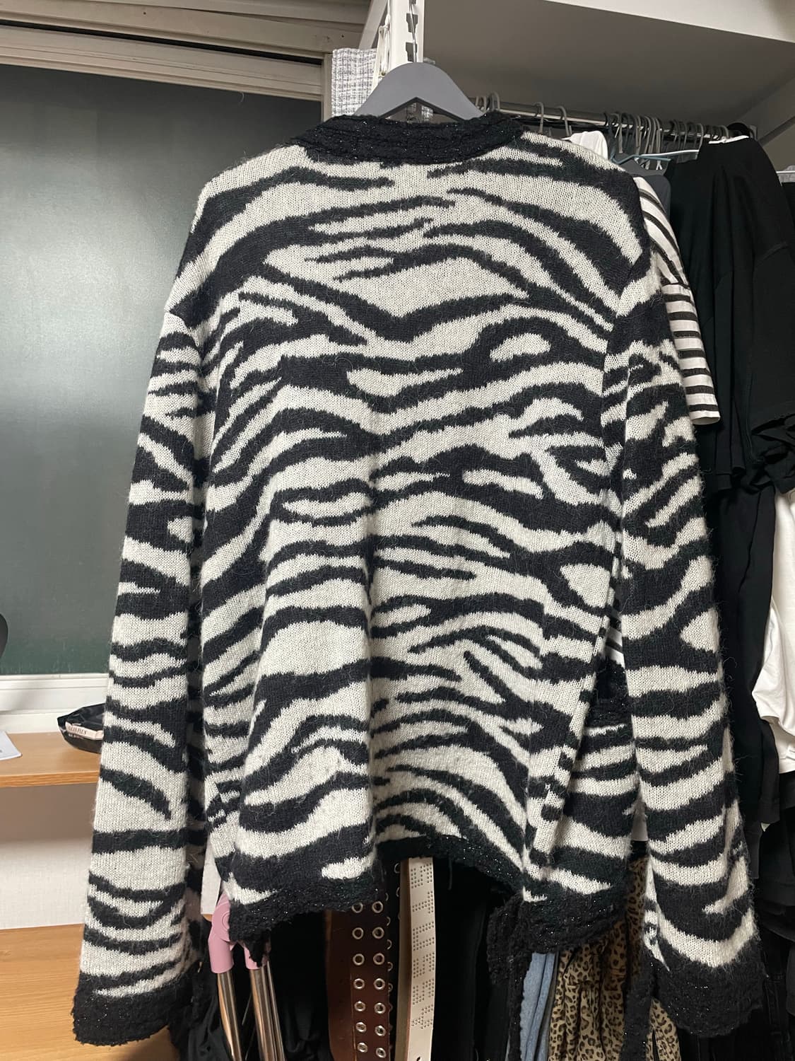 스탠드얼론 standalone 지브라 가디건 F  상품이미지2