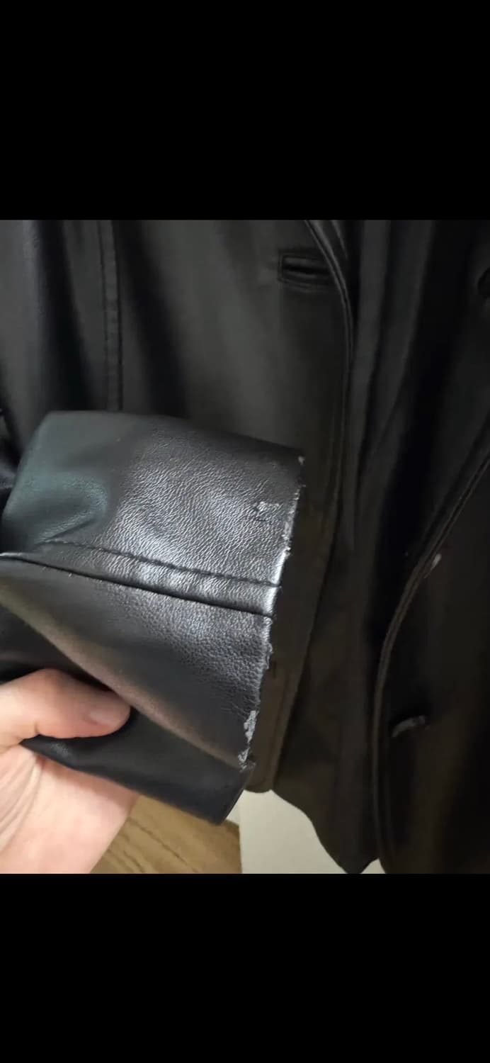 오브네어 ovneir 비건레더자켓 상품이미지4