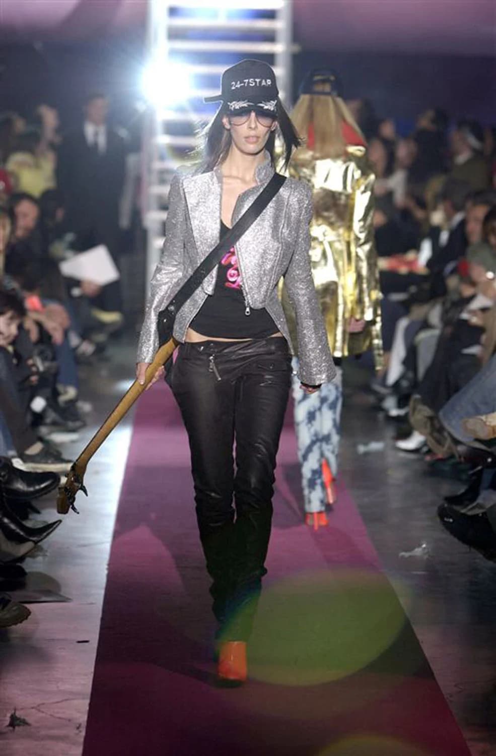 03aw 디스퀘어드 코튼 바이커 자켓 상품이미지2