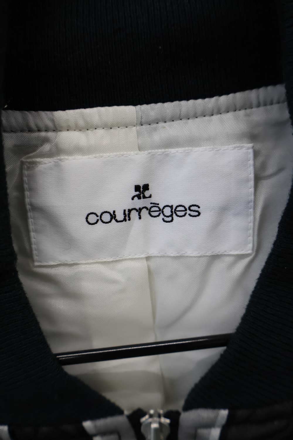 'Courrèges' Black & White Quilted Jacket 상품이미지8