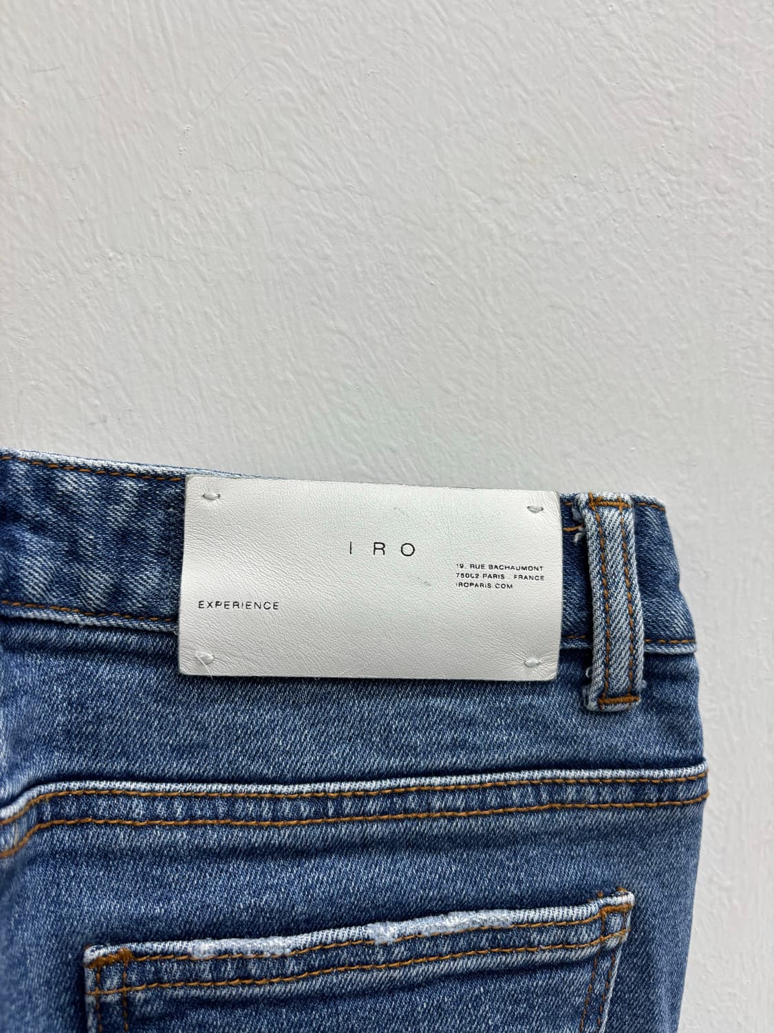 이로(IRO) 빈티지 워싱 스트레이트 데님 팬츠 상품이미지3