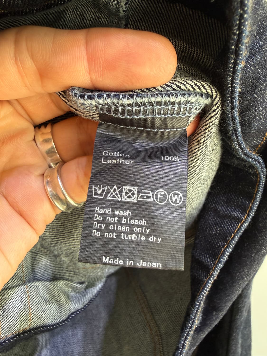 SI SI SI COMFORT (Made in Japan) 데님 자켓 상품이미지6