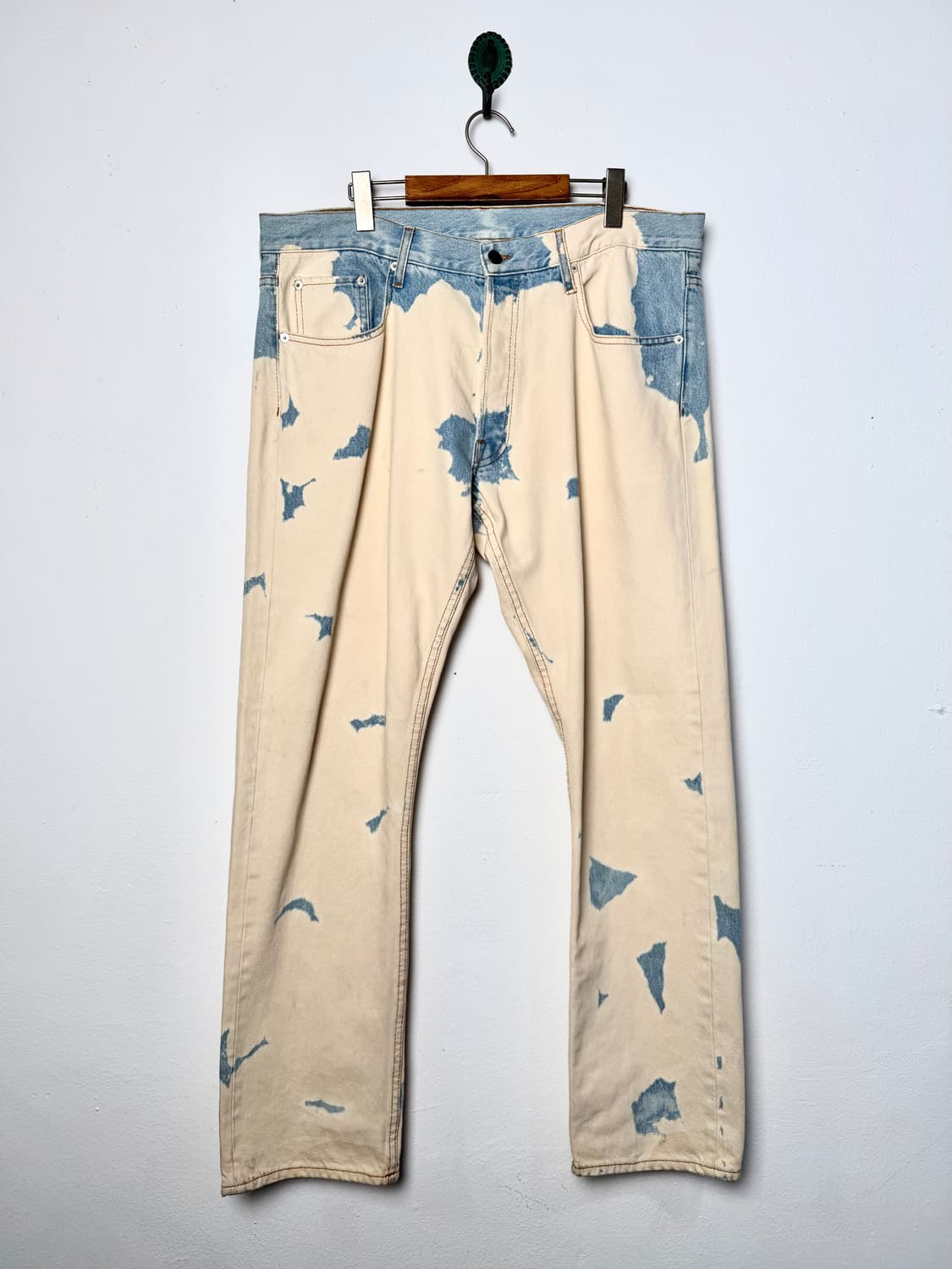 드리스 반 노튼 블리치드 스플래터 진 상품이미지1