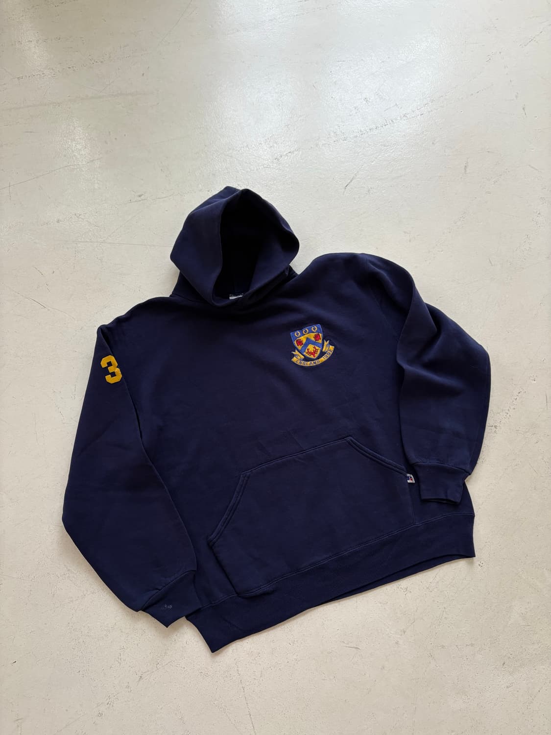 90' Russell USA Hoodie Sweatshirt.  상품이미지2