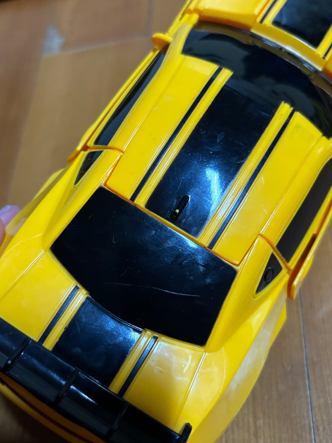 옐로우) 움직이는 로봇 자동차 인테리어 소품 장난감 상품이미지7