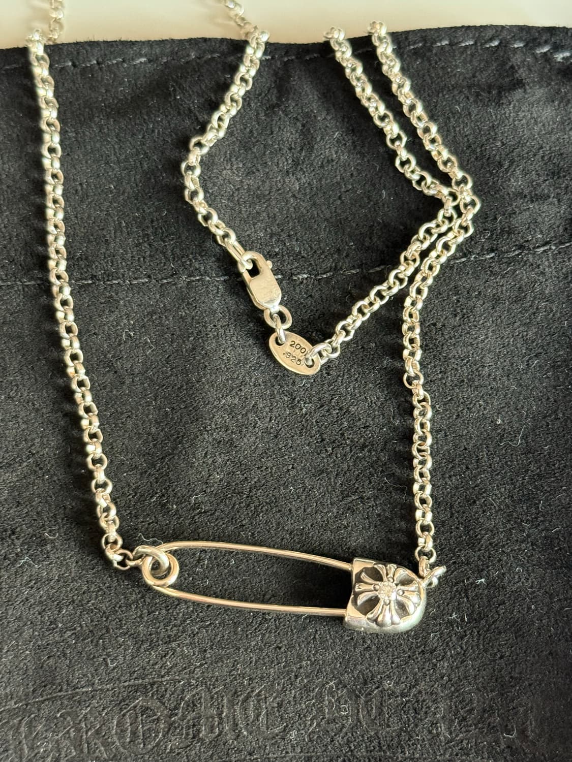 크롬하츠 세이프티핀 다이아 오리지널 16인치 상품이미지3