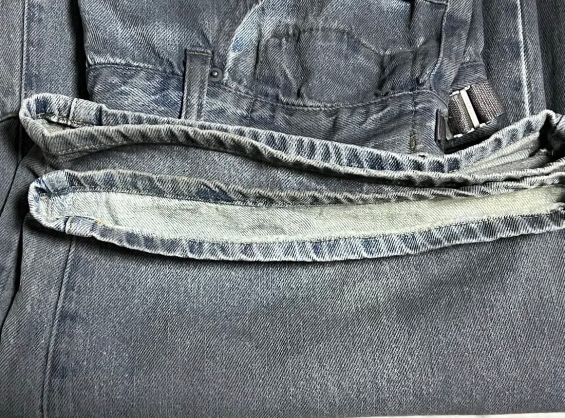 [3] 폴리테루 코티드 고시마 데님팬츠 블루 상품이미지3