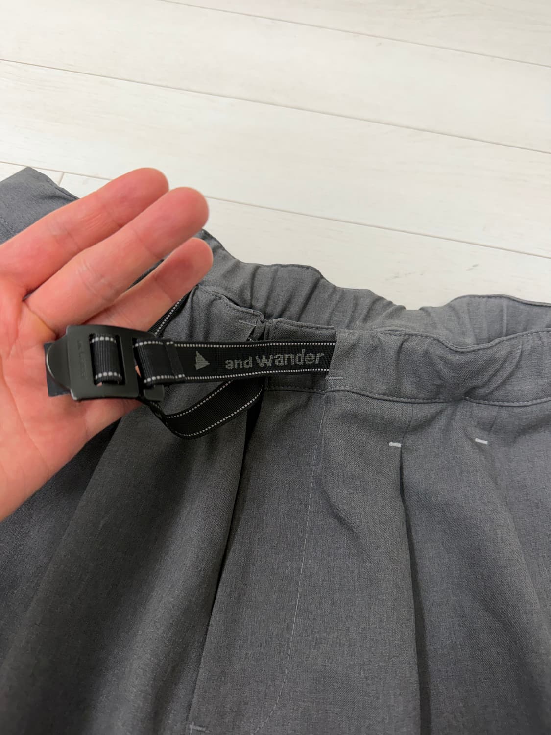 앤드원더 PE  팬츠 바지 XL 사이즈 일본 제작 상품이에요  베트남이나 상품이미지2