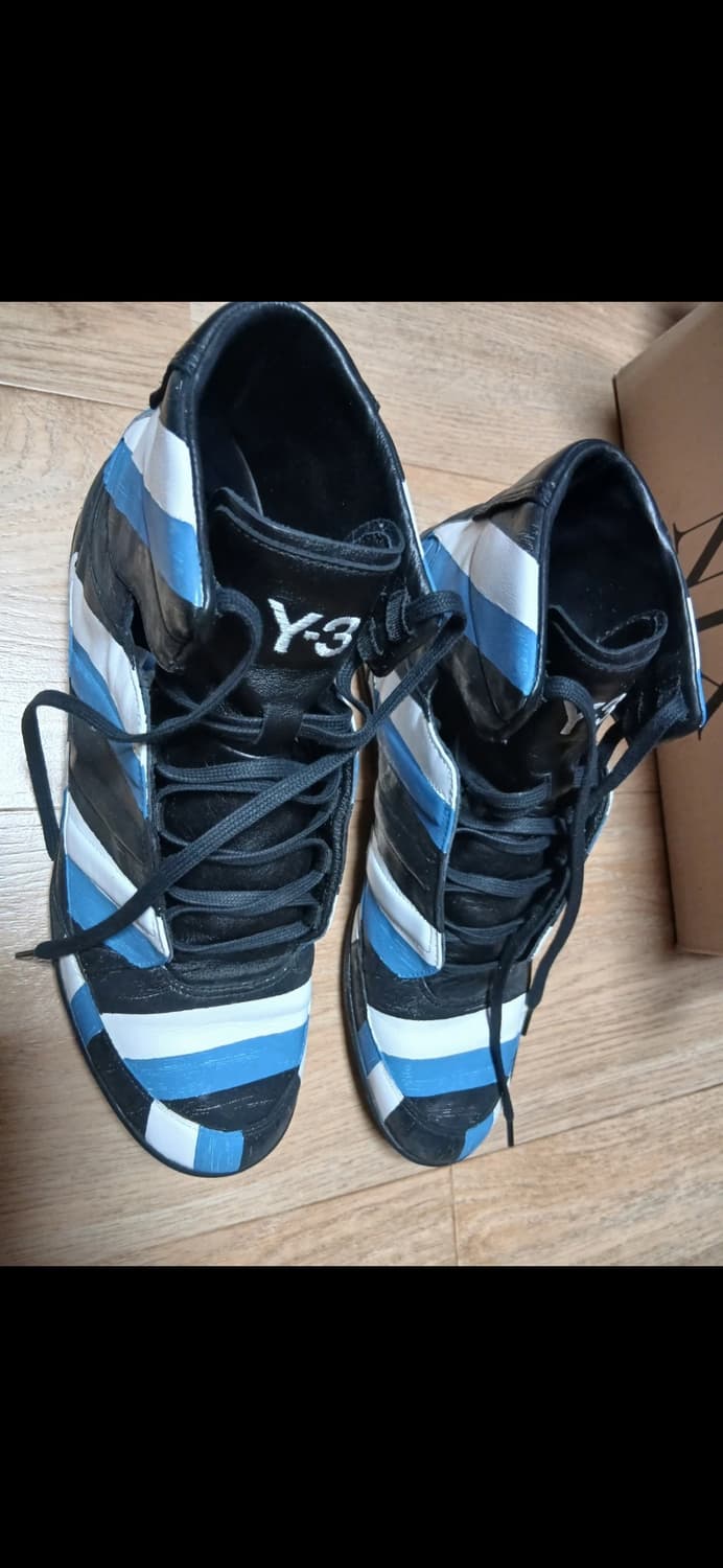 Y-3 rare sample archive 하이탑 blue 270 상품이미지1