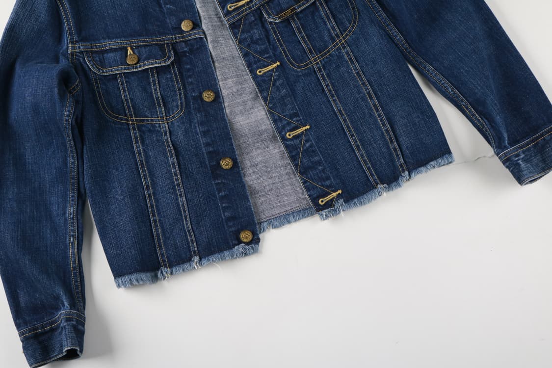 [여성 M] LEE리  컷오프 데님자켓 상품이미지3