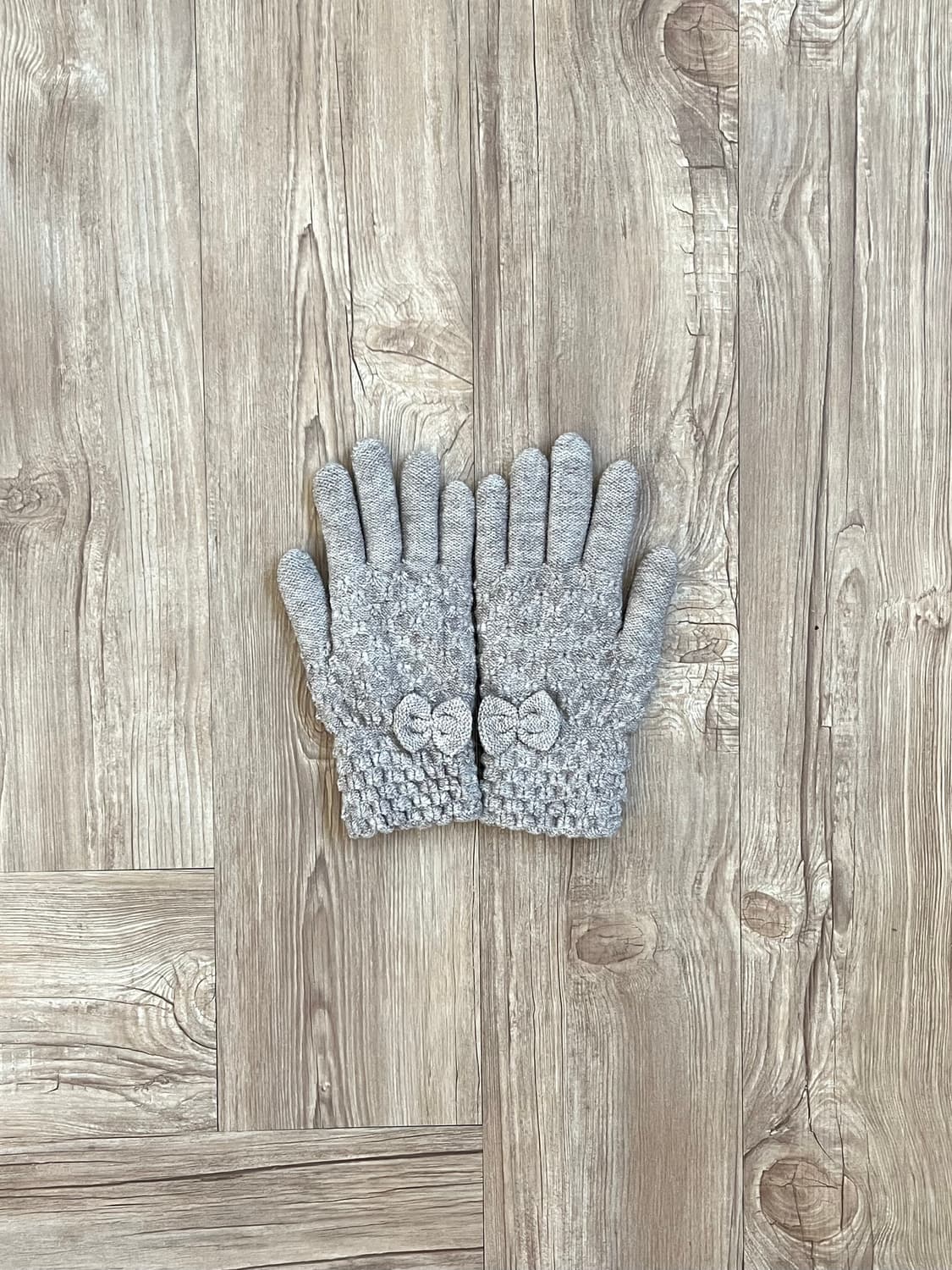 Vtg 오트밀 스웨터 장갑 상품이미지1