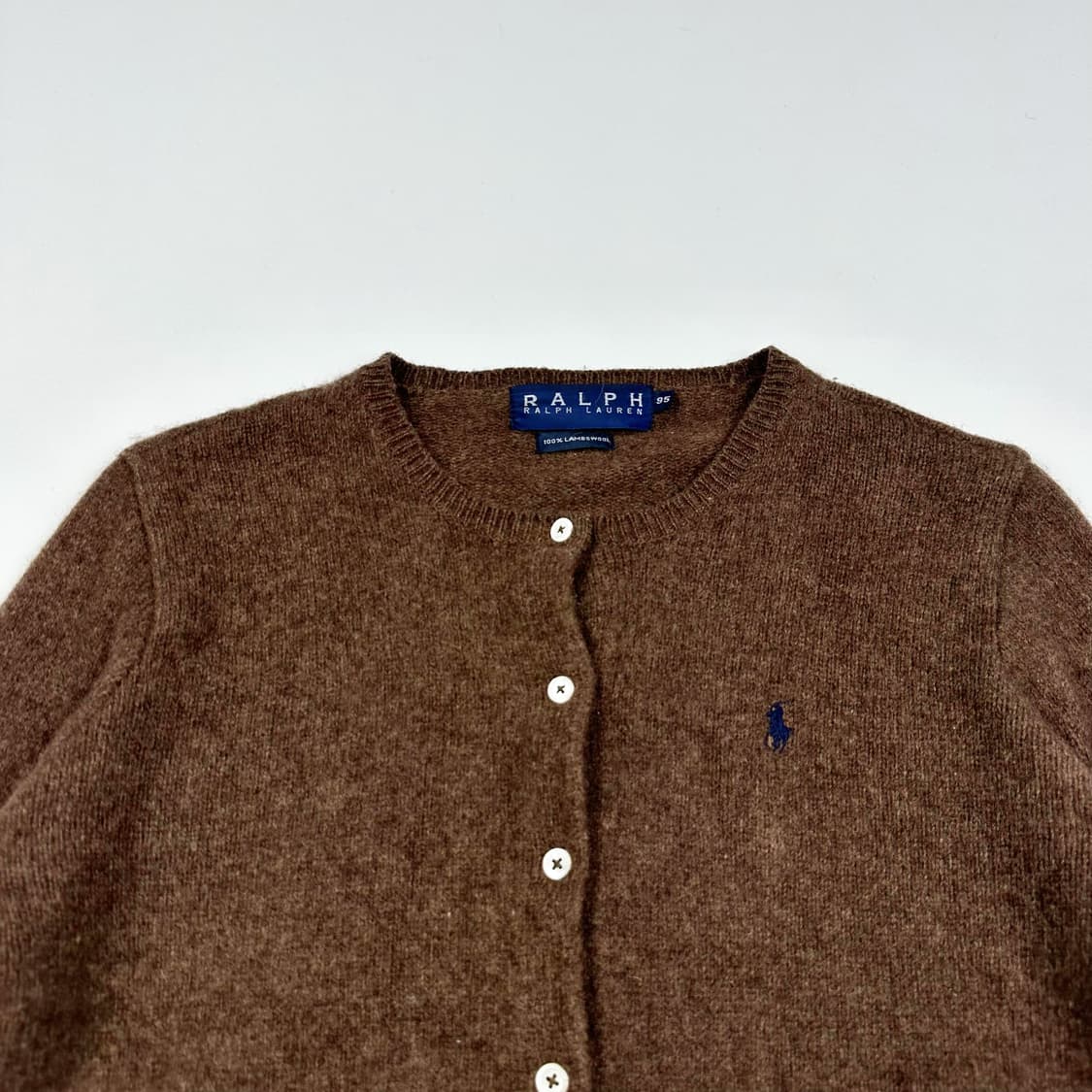 폴로 랄프로렌 올드 아카이브 여성 니트 가디건 실측 여성S 상품이미지2