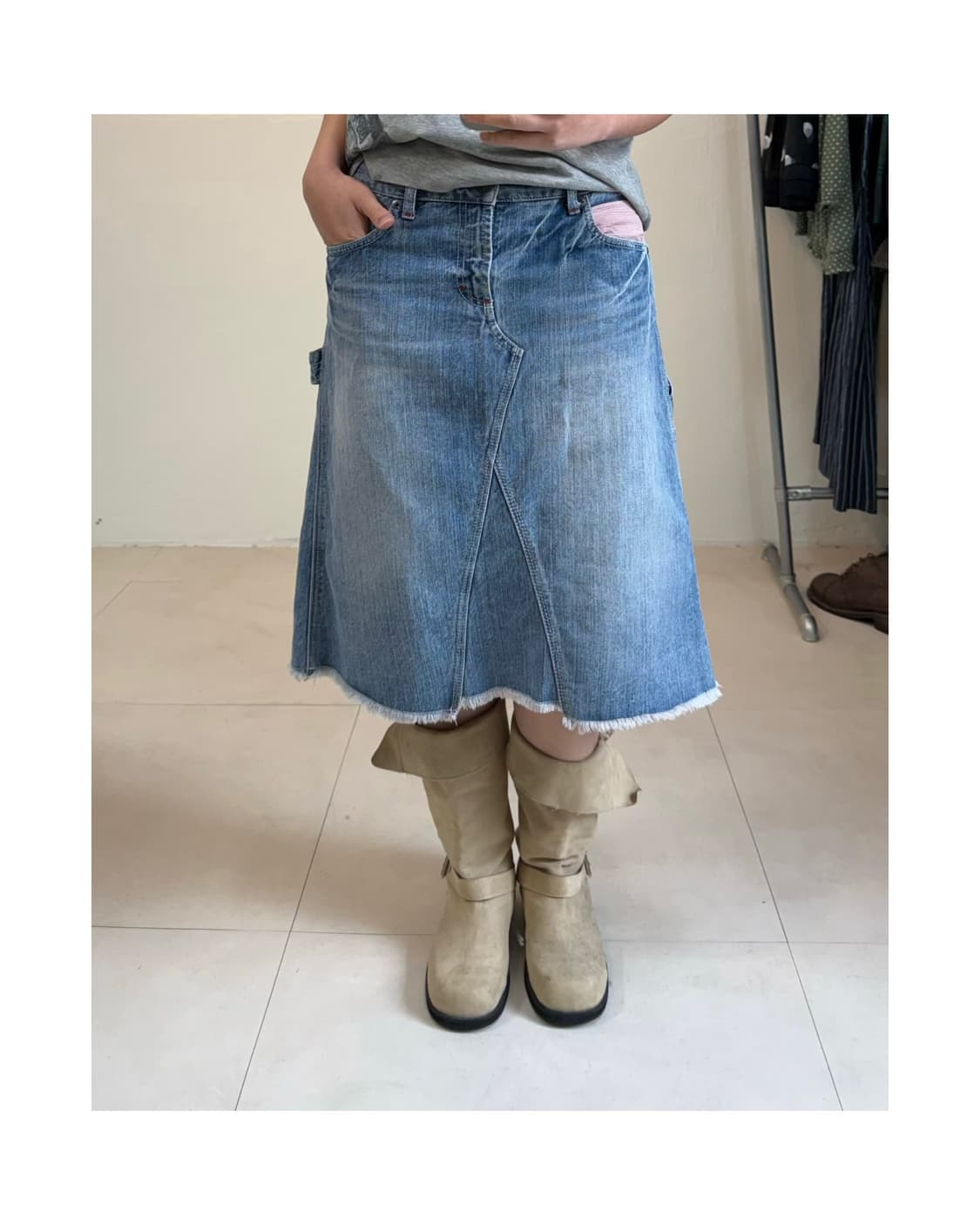 빈티지 스커트 상품이미지1