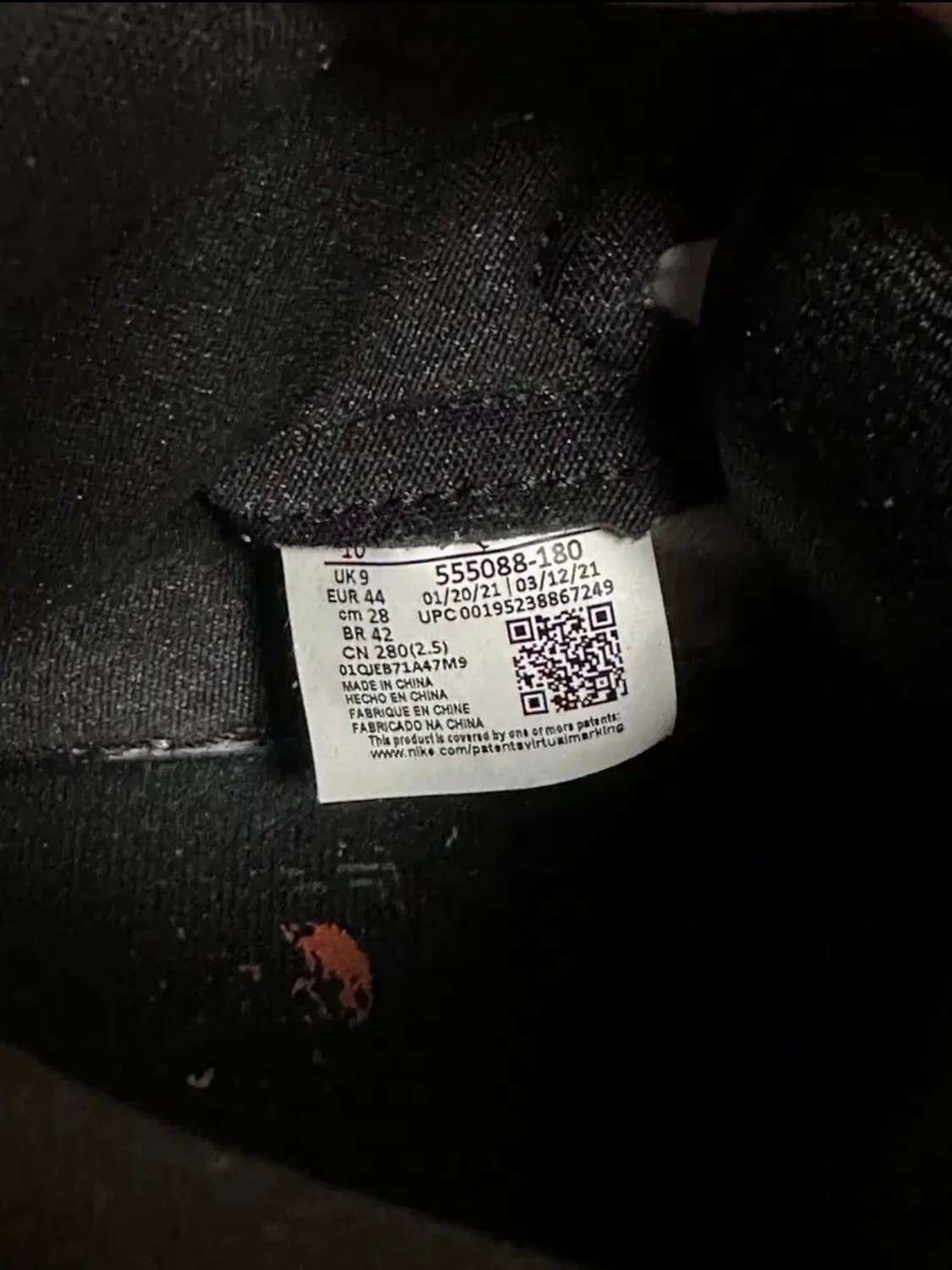 [280] 조던 1 레트로 하이 OG 일렉트로 오렌지 상품이미지8