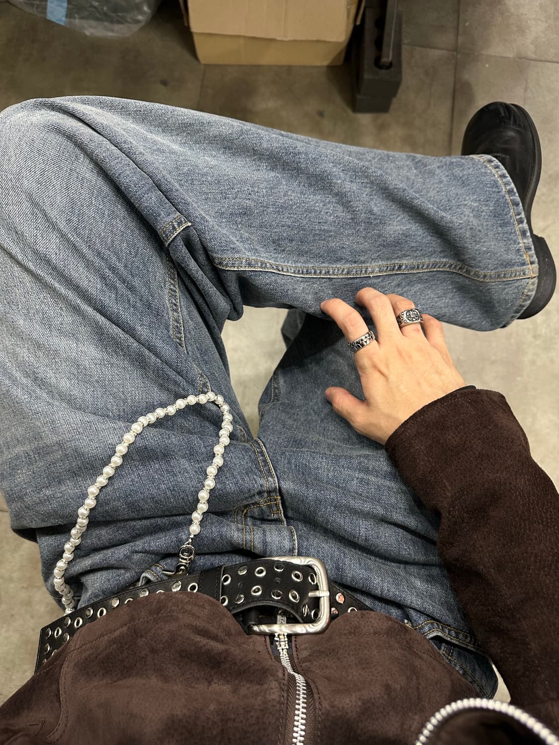 Upgrade eyelet - 업그레이드 아일렛 벨트 상품이미지5