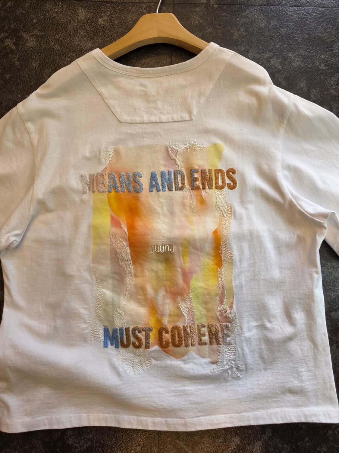 Juun.J  화이트 여성 반팔티셔츠 - 66 상품이미지6