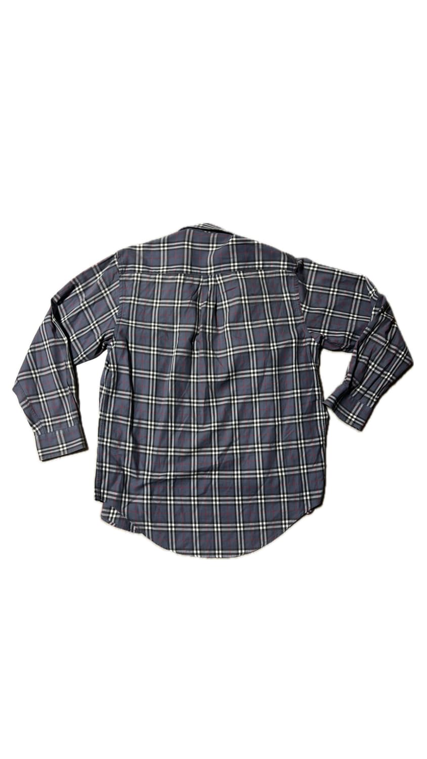 빈티지 버버리 체크 셔츠 상품이미지2