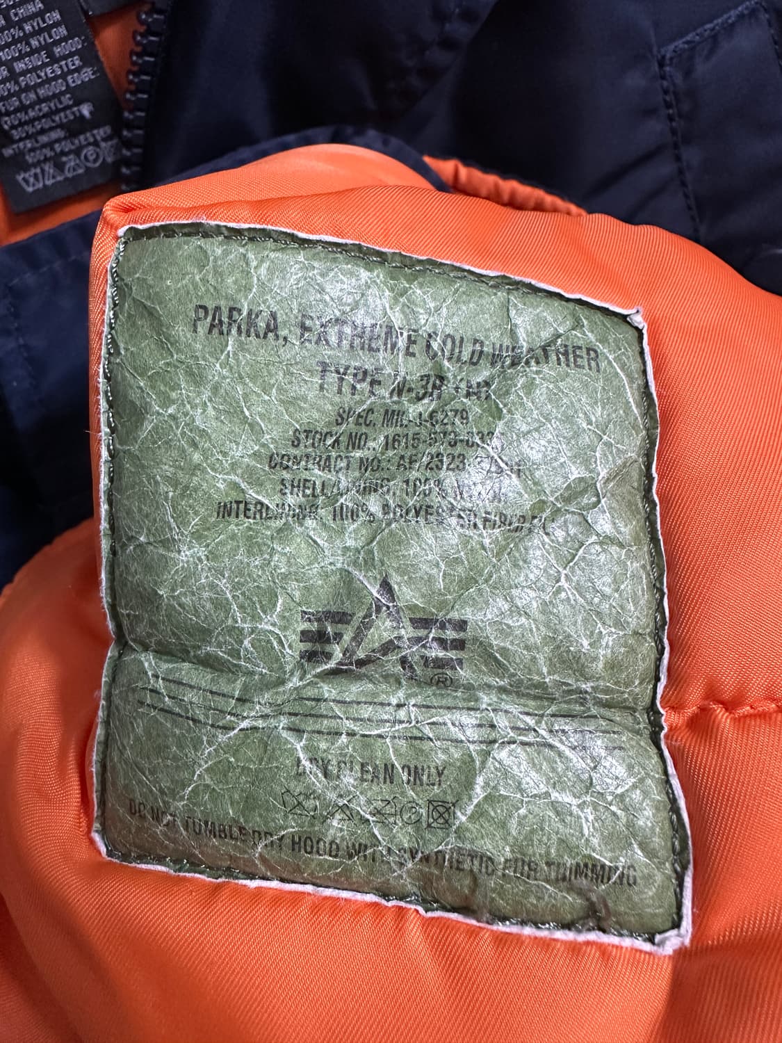 알파인더스트리 n-3b 파카 상품이미지5