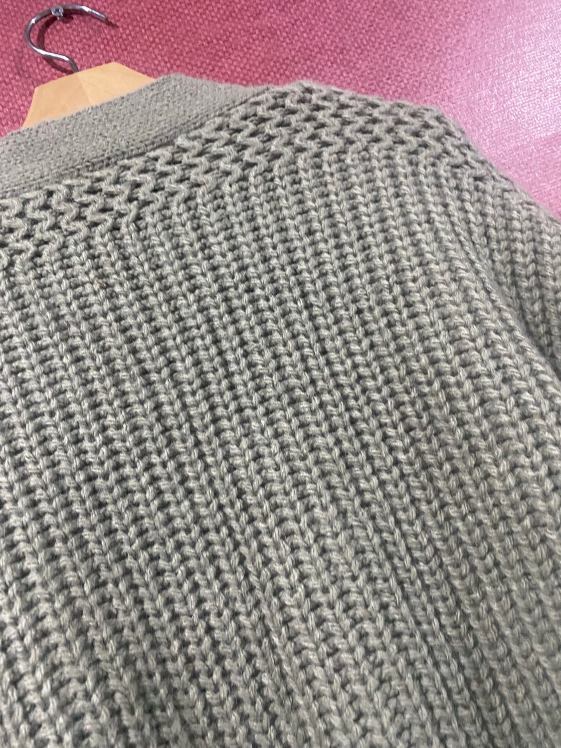 자라 랩 스타일 니트 가디건 S 상품이미지5