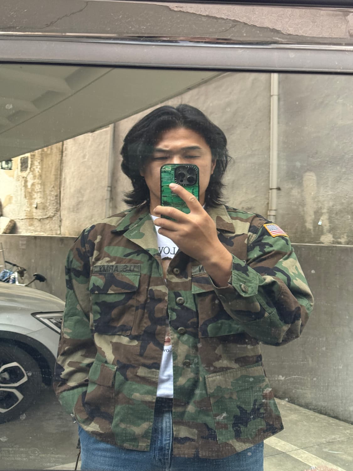 90s U.S Army  Woodland BDU jacket L/R 상품이미지7