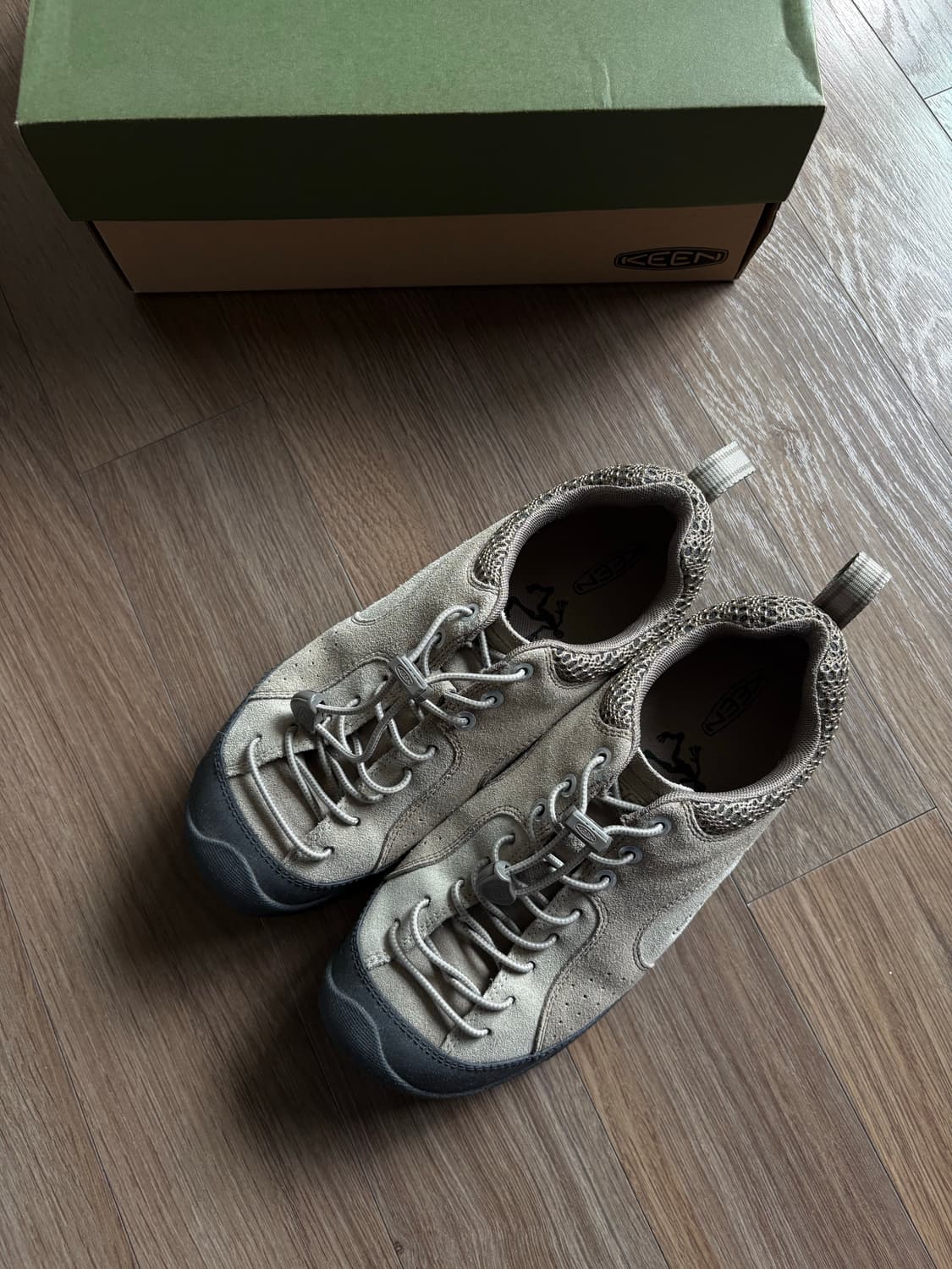 US 7.5 KEEN HIKING PATROL 킨 재스퍼 베이지 상품이미지2