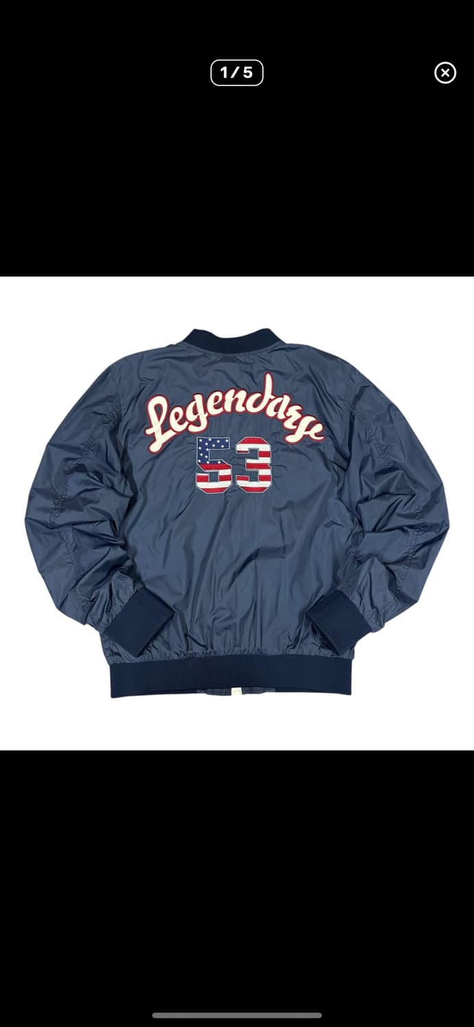  (바배) 지프 성조기 빅로고 바람막이 자켓 상품이미지1