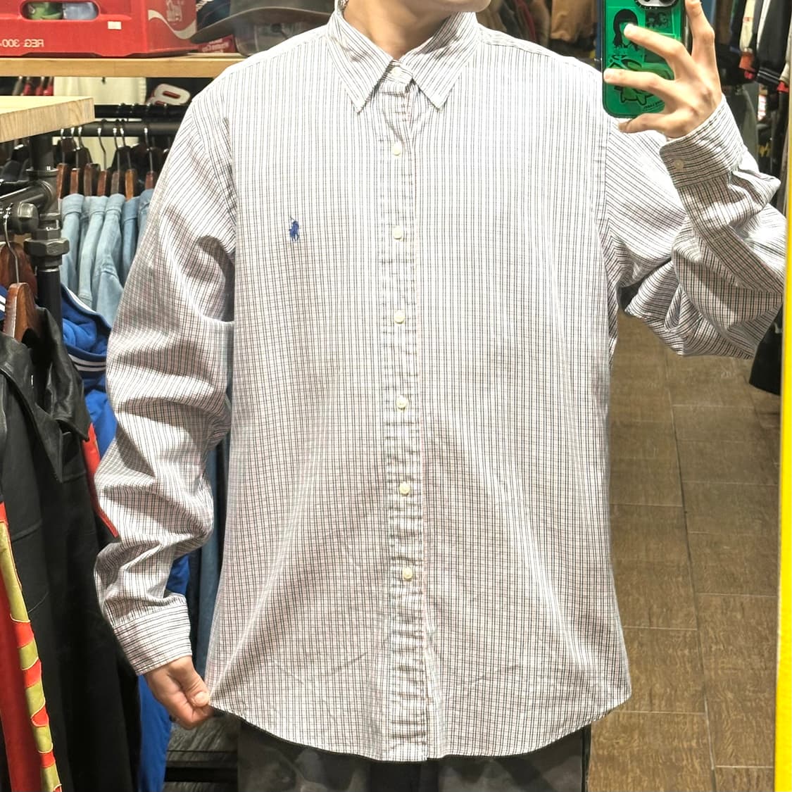 [HI] 폴로 랄프로렌 셔츠 클래식 체크 상품이미지1