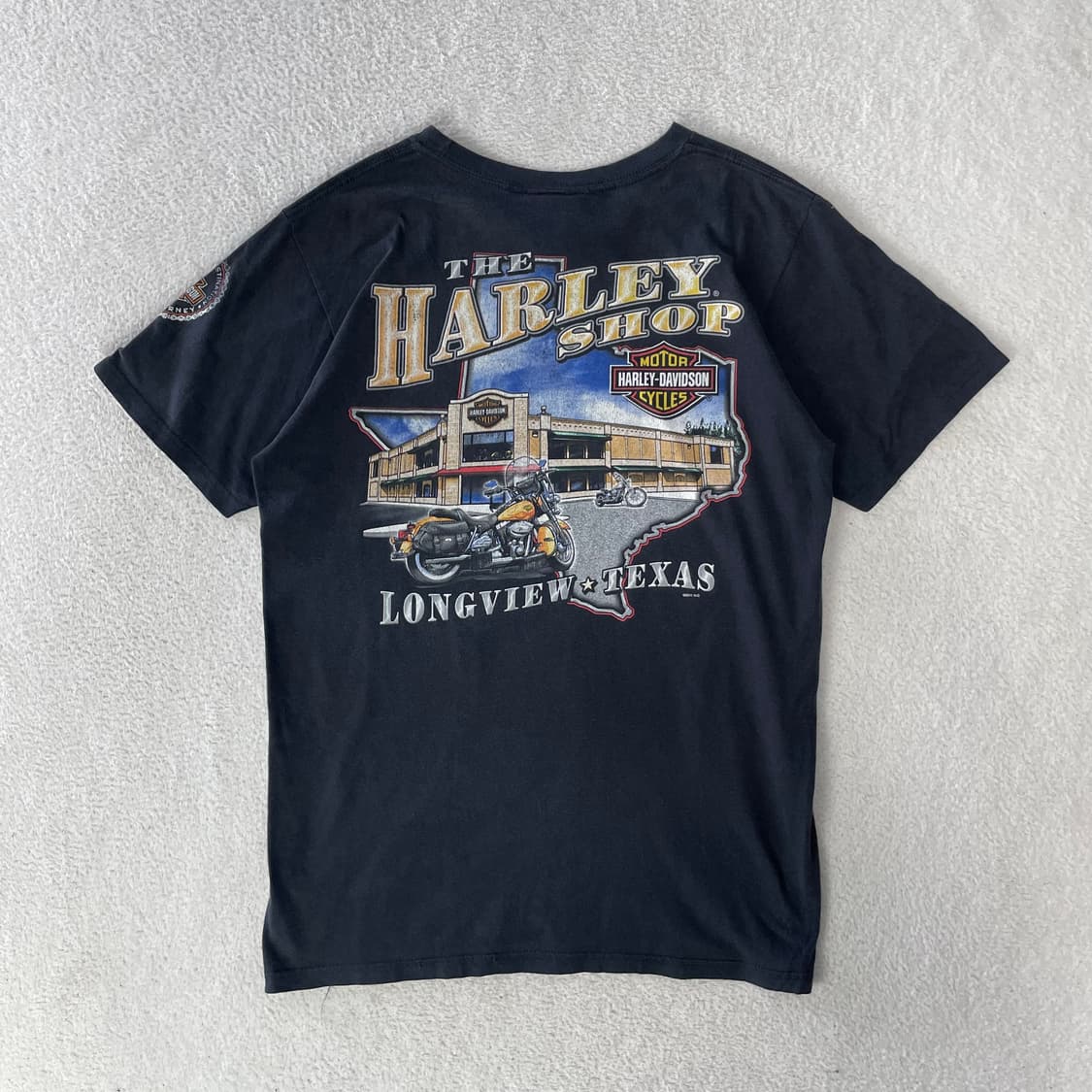 할리데이비슨 더할리샵 프린팅 반팔 티셔츠  상품이미지2