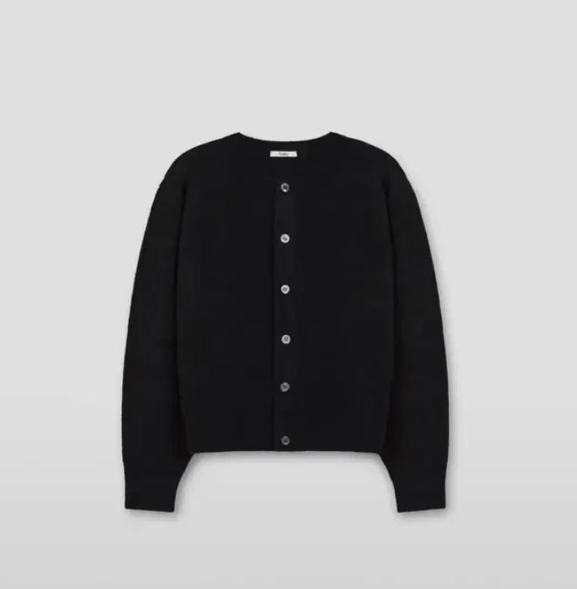 [3]타일레 마리니에르 파인 울 가디건 블랙(mariniere wool) 상품이미지1