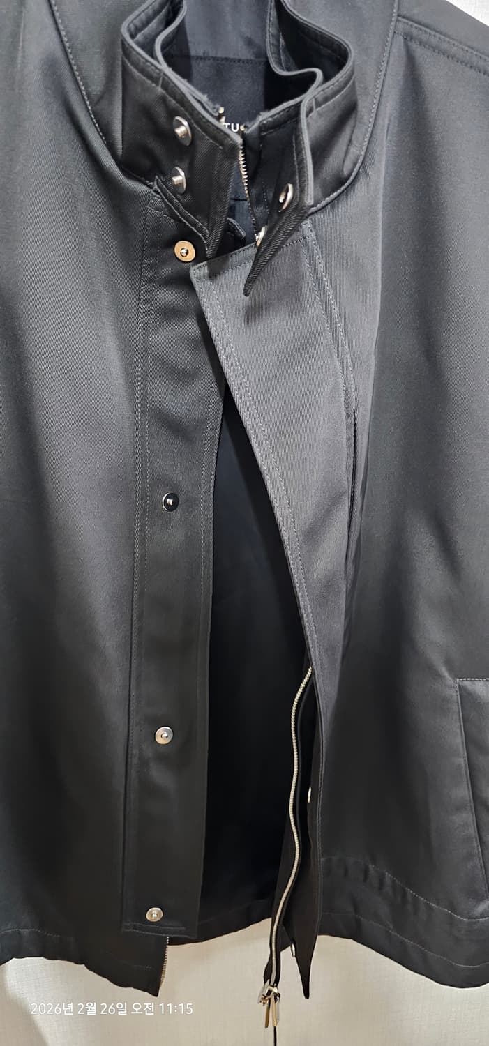 [새상품] 질스튜어트뉴욕 23SS GIPITEX원단 쉘파카 L 정가87만 상품이미지4