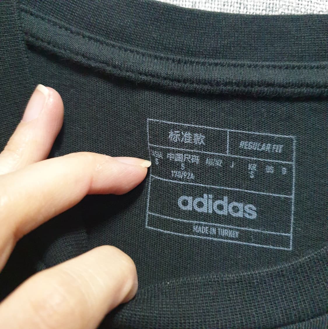 아디다스 서울 반팔티 블랙 s 상품이미지3
