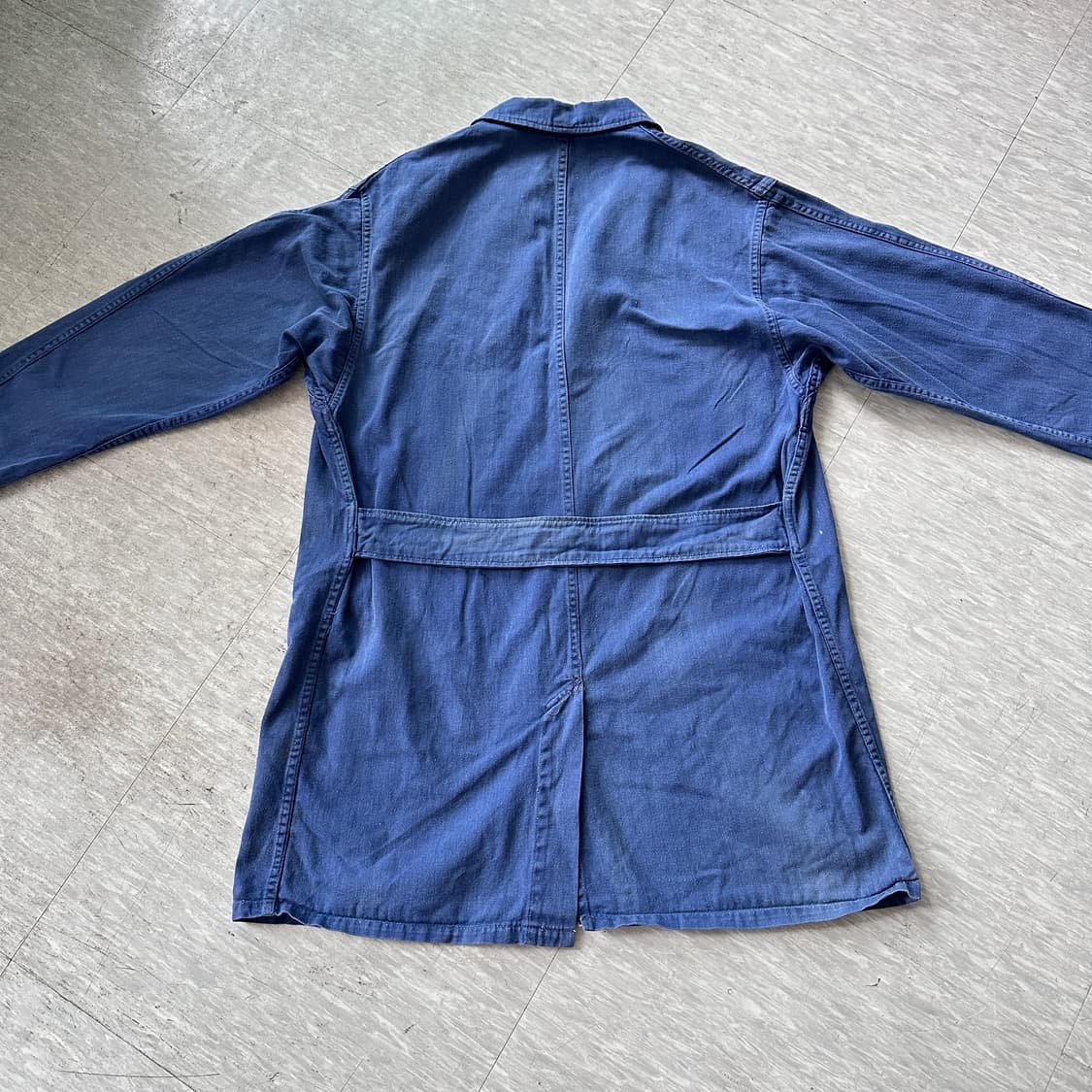 70s 프렌치 워크 자켓 샵코트 MADE IN FRANCE 상품이미지7