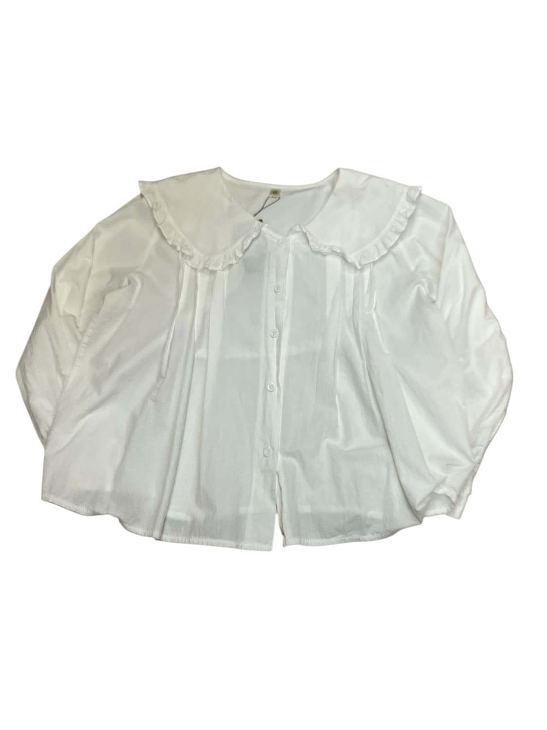 빈티지 레이스카라 블라우스 화이트   #csz2610 상품이미지3