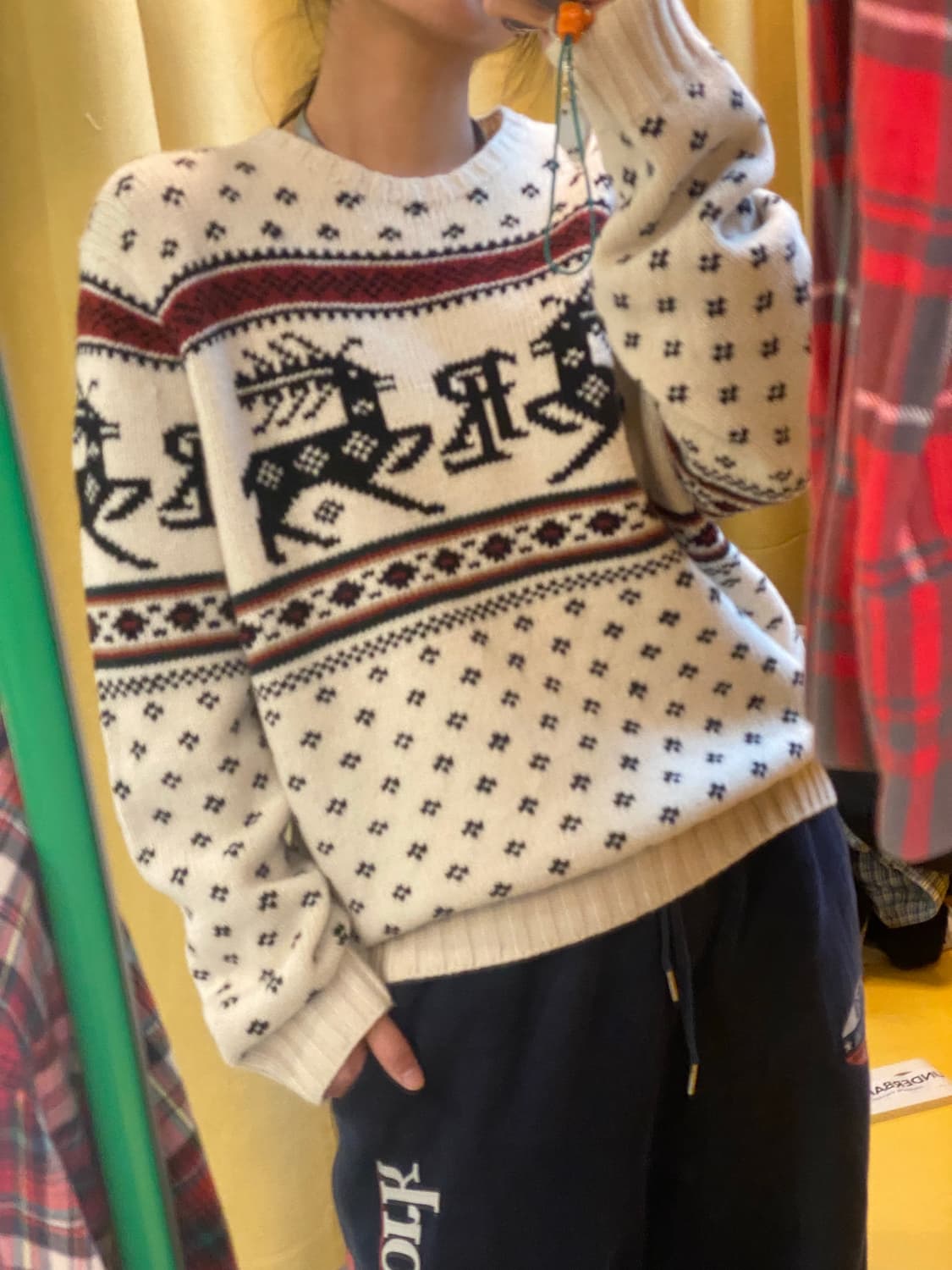 폴로랄프로렌 노르딕 스웨터(핸드니트) 상품이미지6